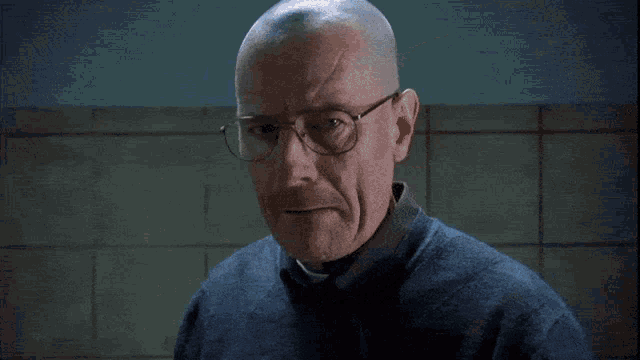 Walter White punching the hand dryer in the bathroom.